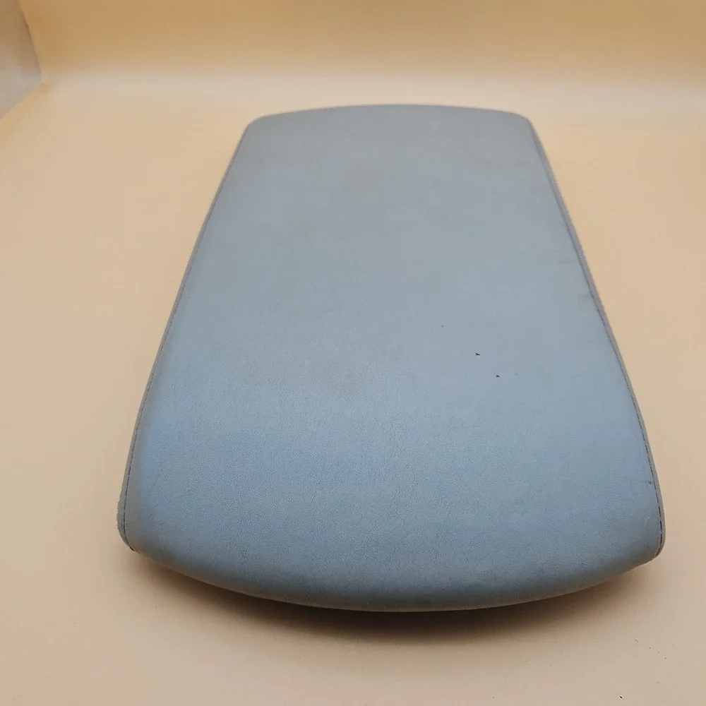 2004-12 QX56 Armada Rear Center Console Beige Leather Armrest Lid Cover OEM